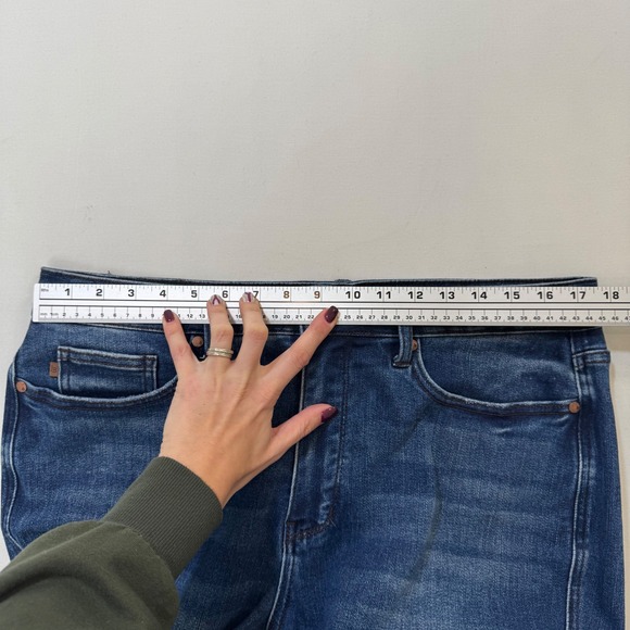 Judy Blue Tummy Control Bootcut Jeans Women's Plus Tall Long 16 16W Denim Casual - Picture 10 of 13